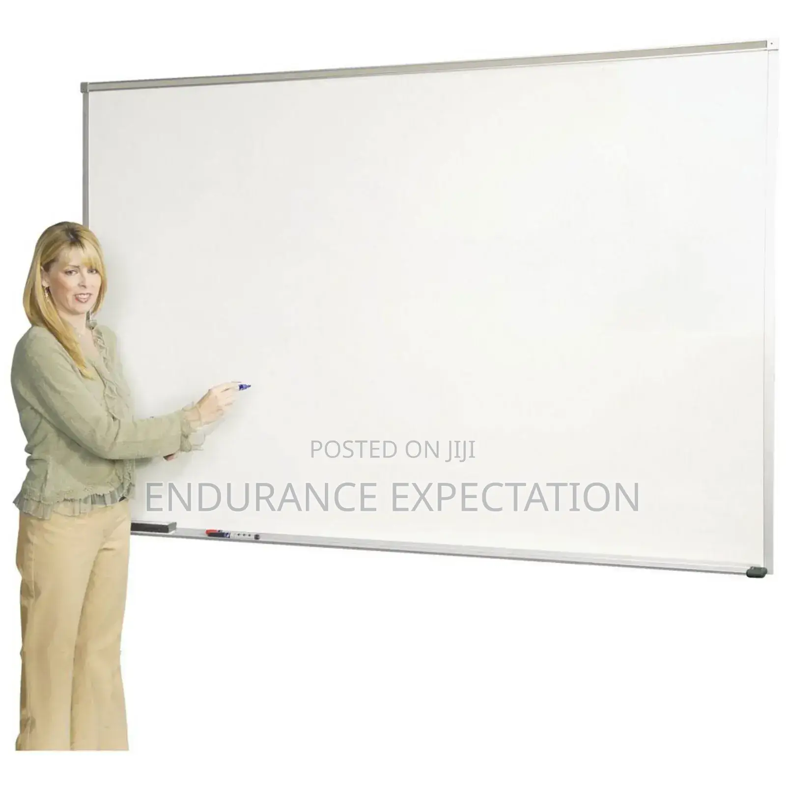White Standing and Wall Board