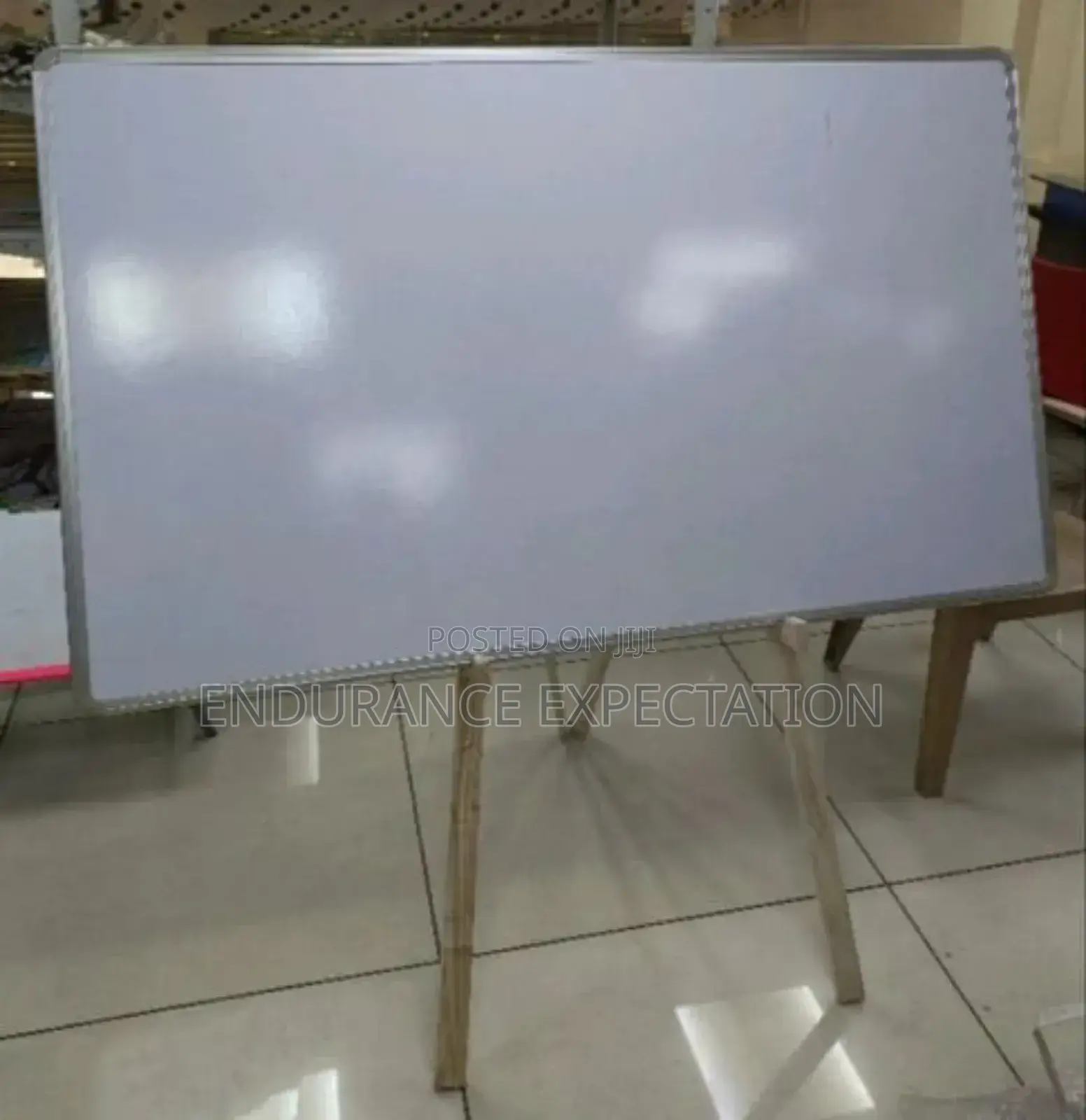 White Standing and Wall Board