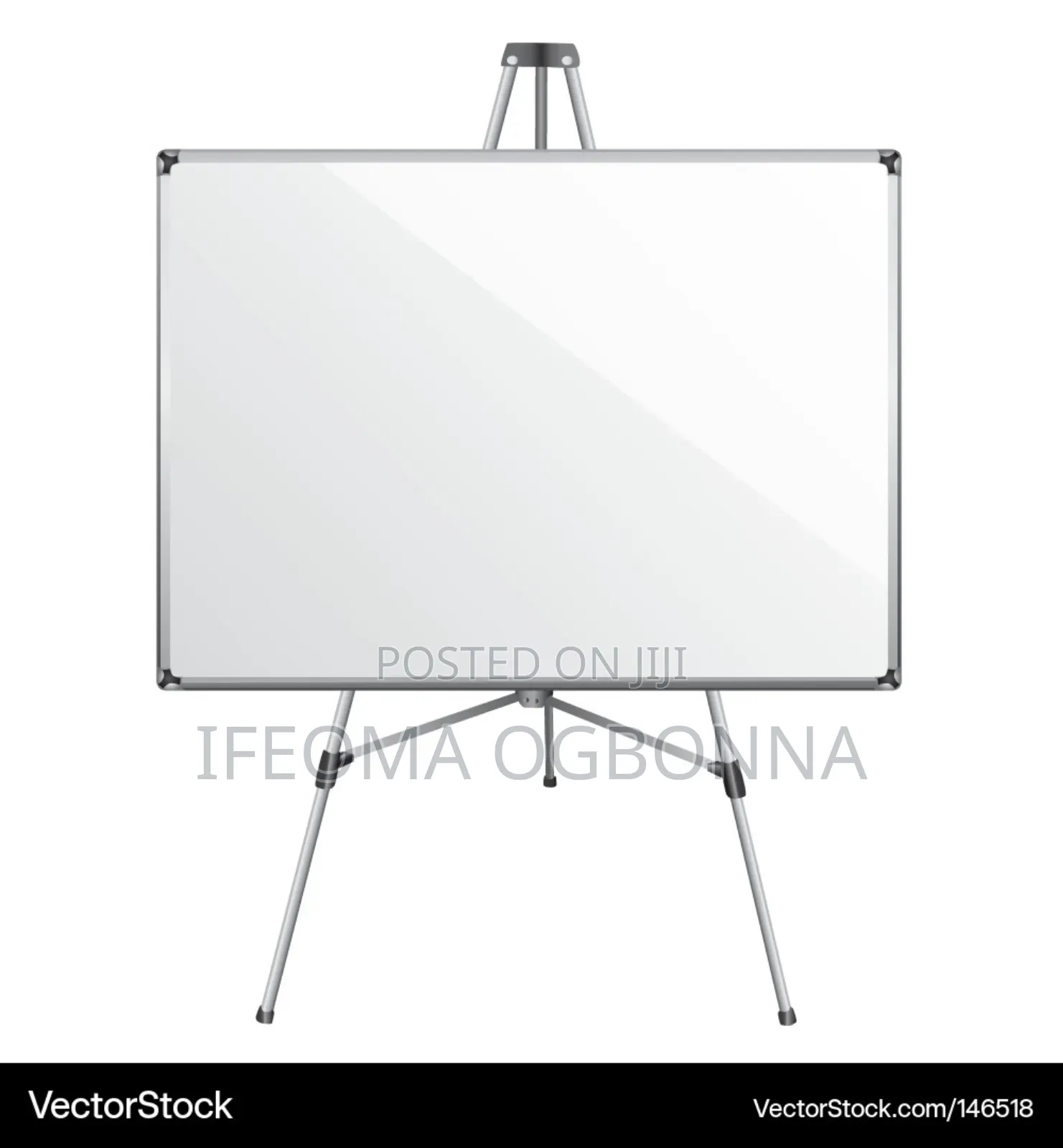 Standing White Board