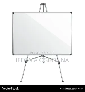 Standing White Board