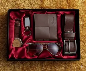 6in1 Men Gift Set. In Black and Brown