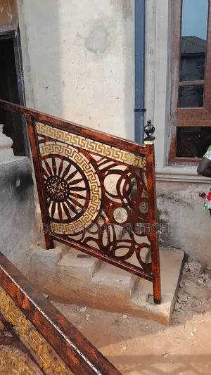 Laser Cut Wrought Iron Handrail