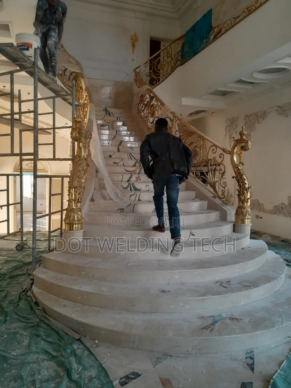 Laser Cut Wrought Iron Handrail