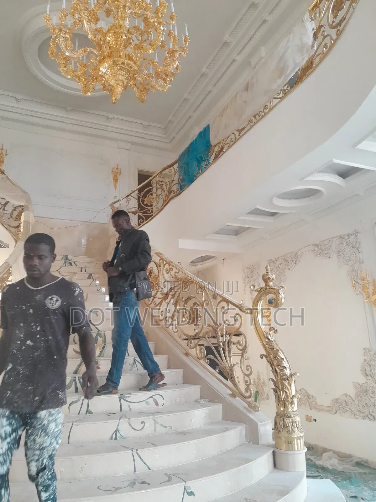Laser Cut Wrought Iron Handrail
