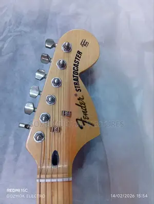 Fender Stratocaster Electric Lead Guitar Black Colour