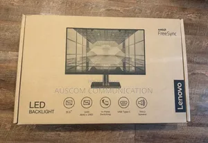 Lenovo 32 Inches Uhd3840x2160 75hz Ips Panel 16:9 Ratio Usb C
