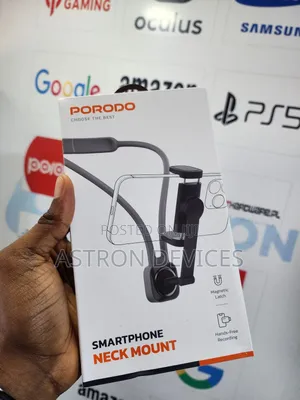 Porodo Smartphone Neck Mount - Black