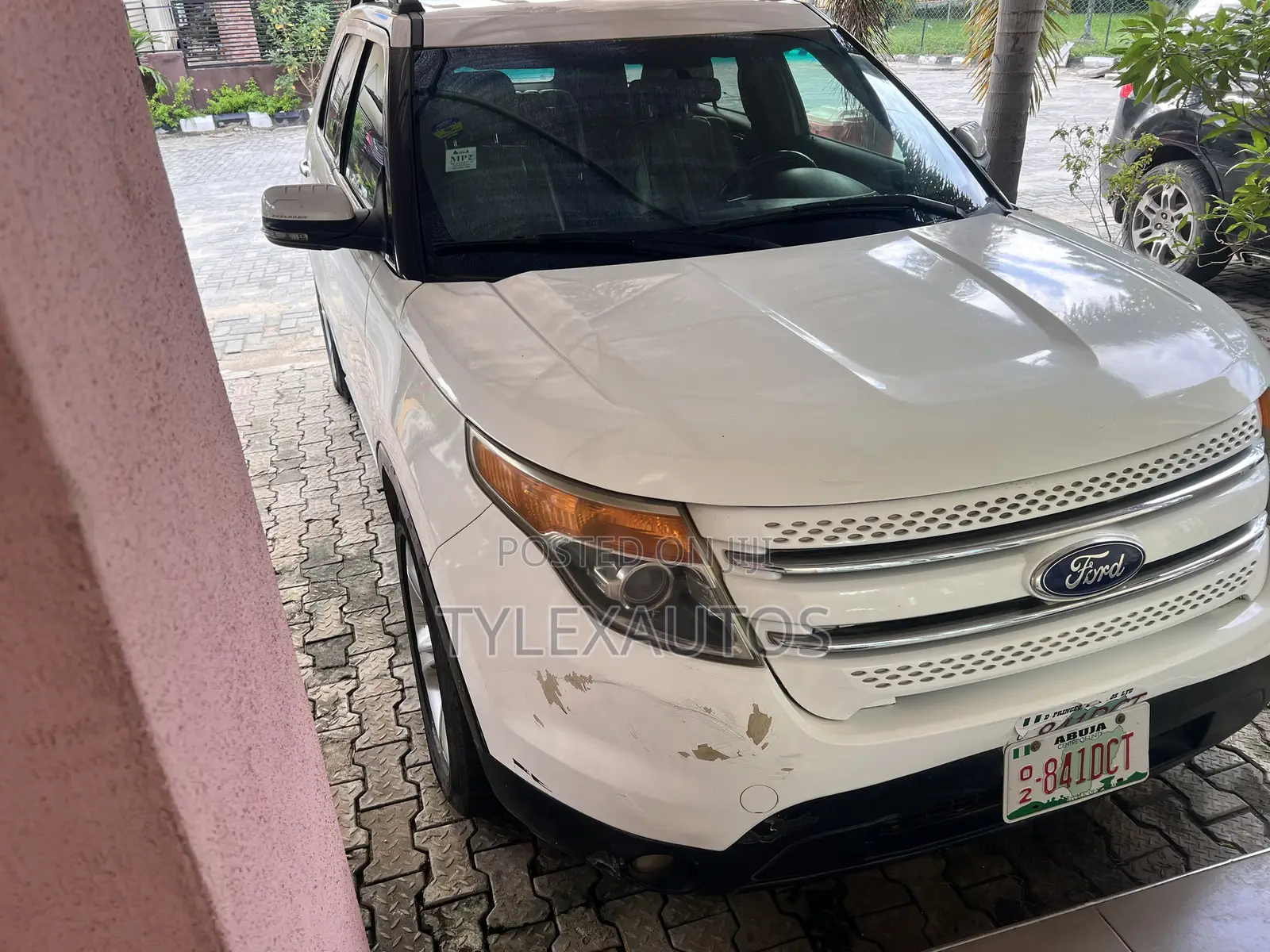Ford Explorer XLT 4dr FWD (2.0L 4cyl 6A) 2013 White