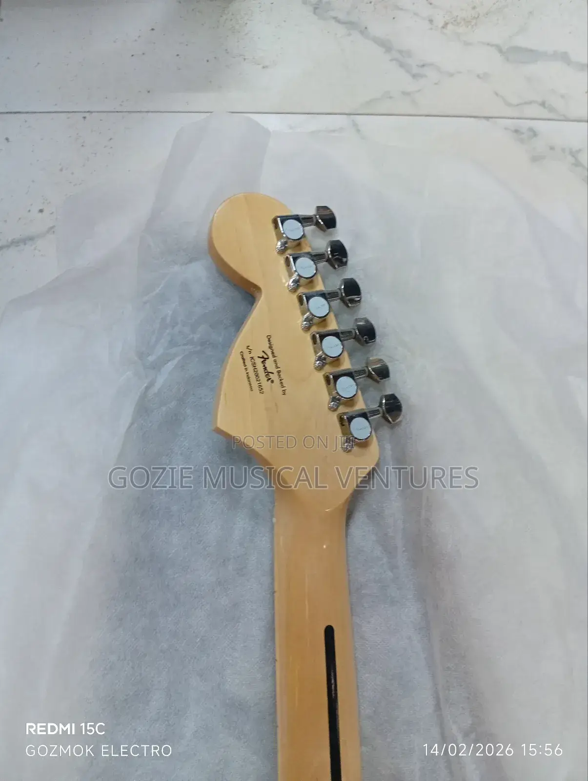 Original Squier Stratocaster Electric Lead Guitar With Amazing.