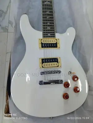 Fender Les Paul Electric Guitar White Colour
