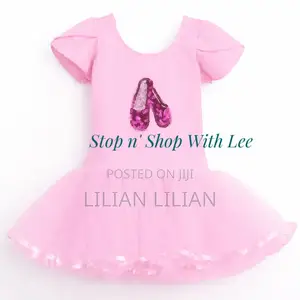 Beautiful Pink Ballet Costume. Complete Set(Dress+Shoe+Socks)