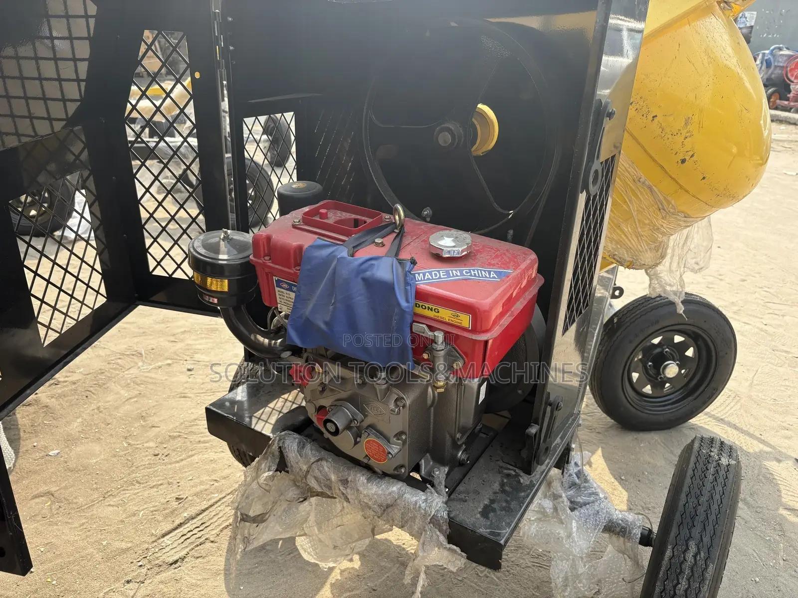 500l Concrete Mixer Diesel Engine