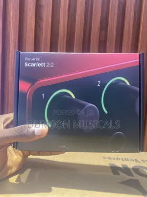 Focusrite Scarlett 2i2 4th Gen Usb Audio Interface
