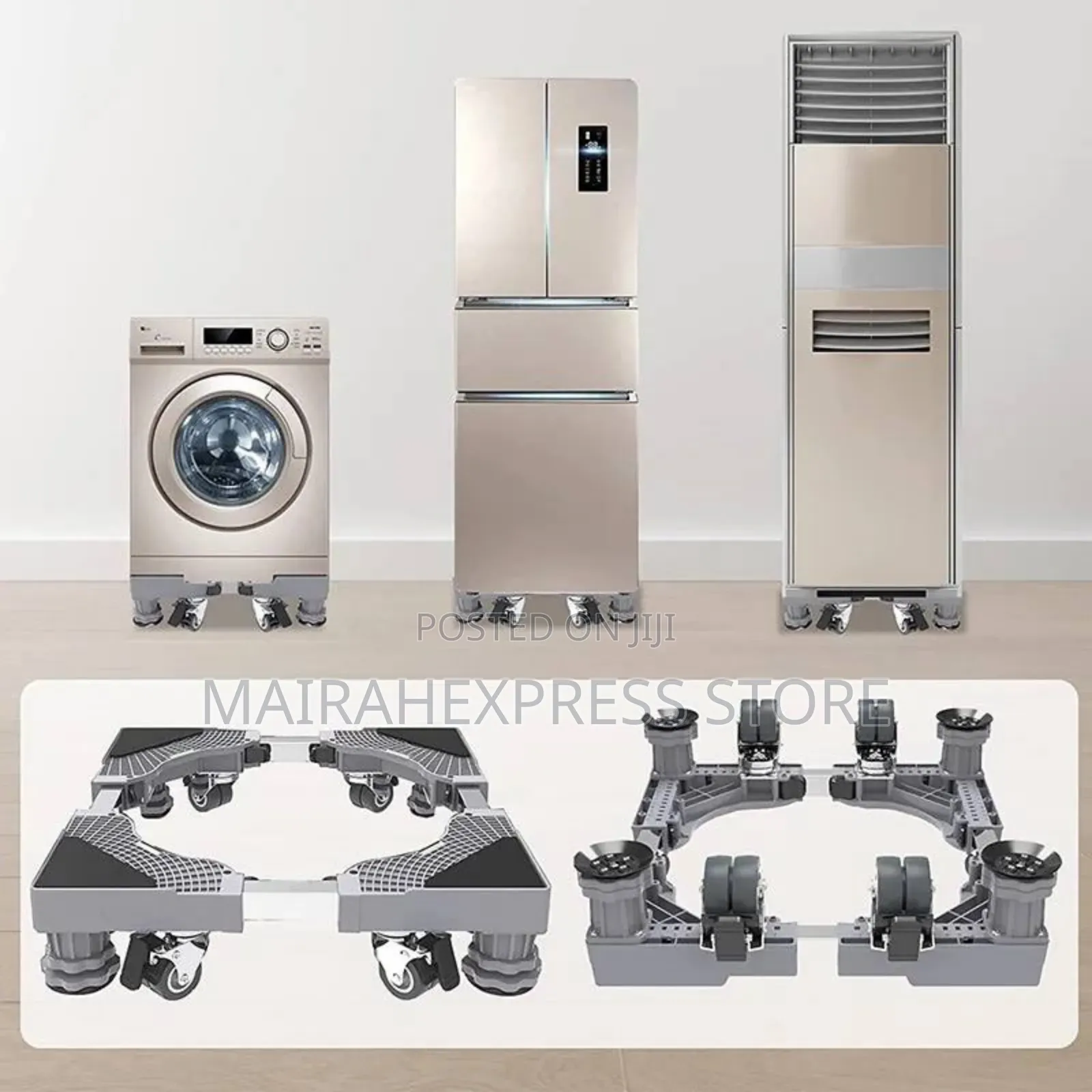 Universal Washing Machine Holder/Mobile Fridge Stand