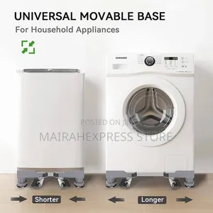Universal Washing Machine Holder/Mobile Fridge Stand