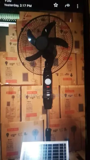 Charweek Solar Fan