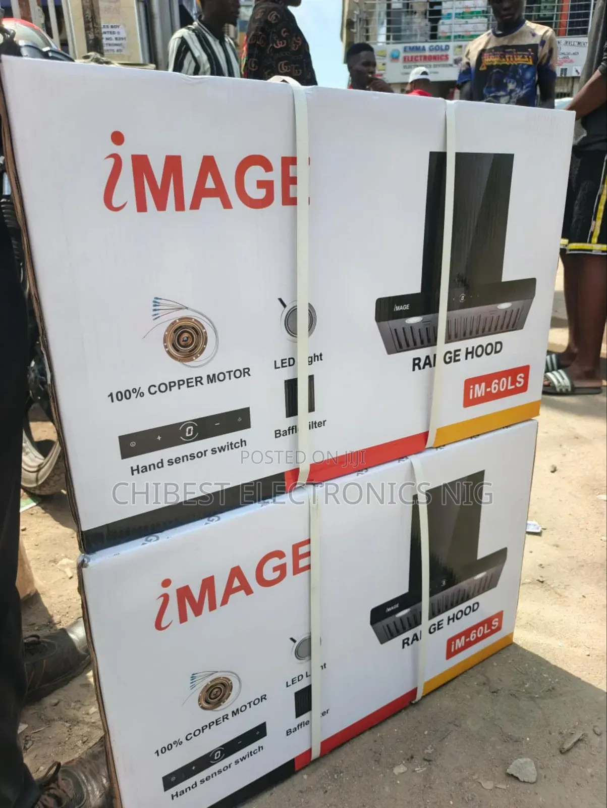 Original Image 60cm Luxury Mirror Face Automatic Heat Extractor Copper