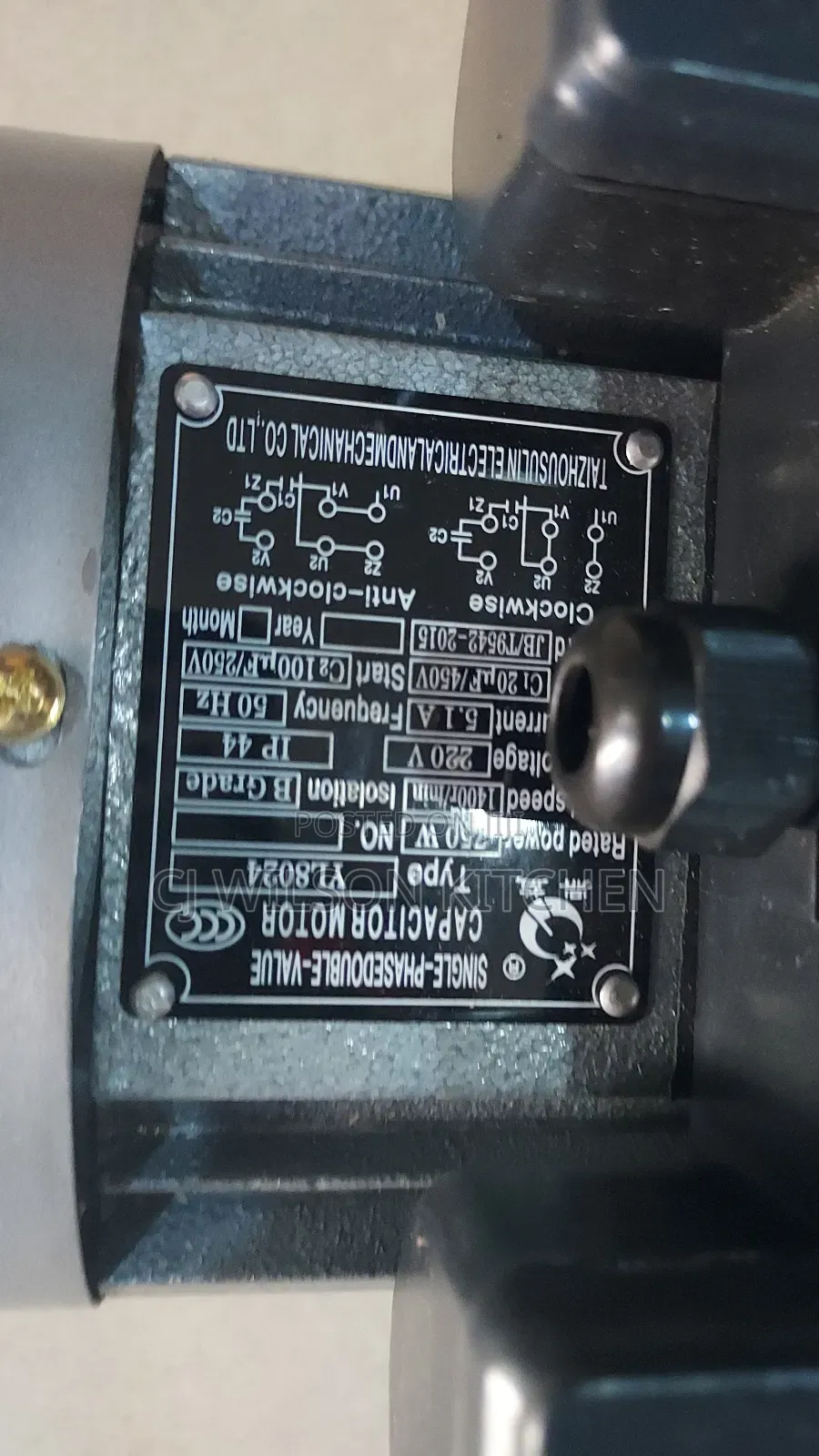 Purewater Machine Motor