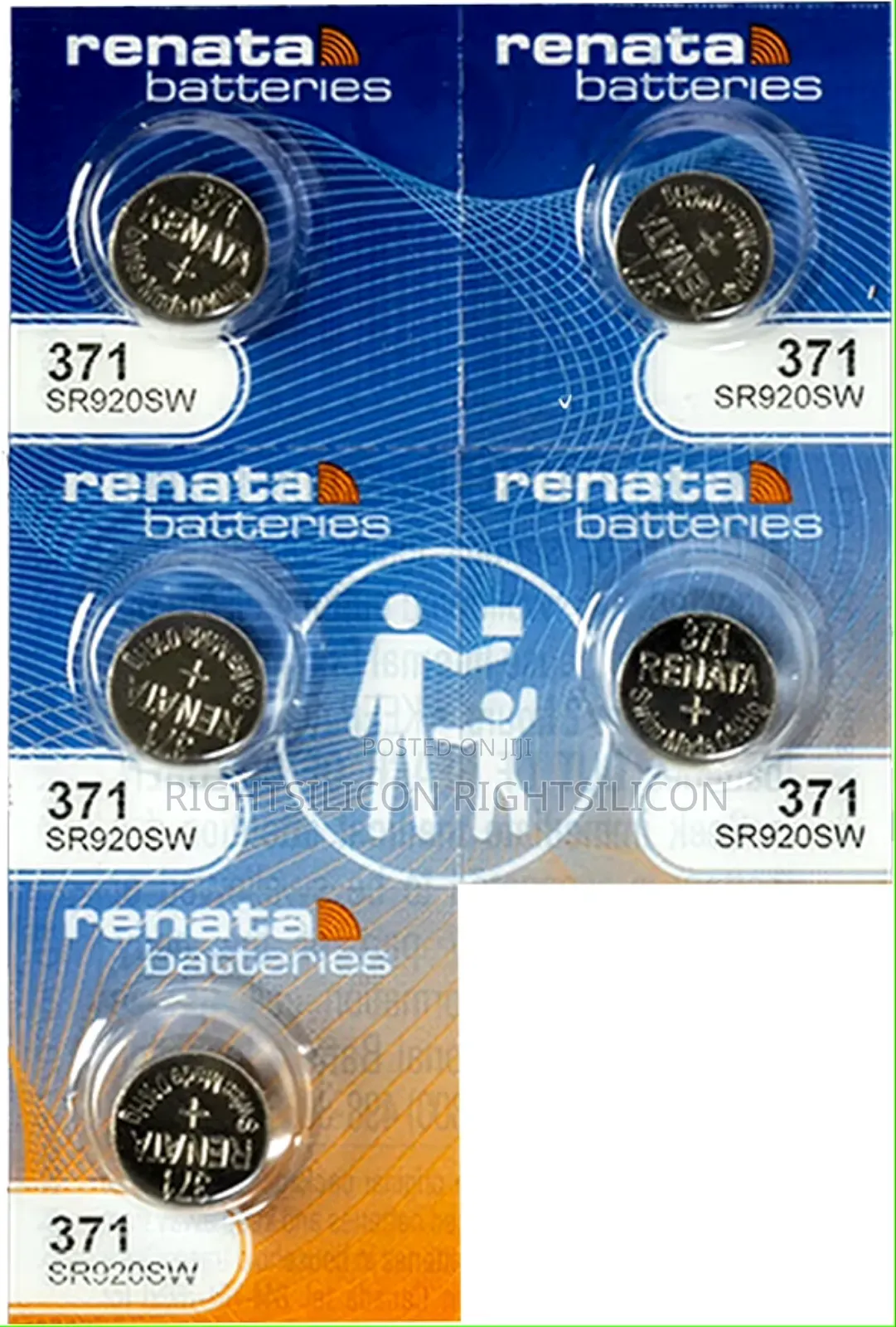 Usa 1x Renata #371 Silver Oxide Battery -