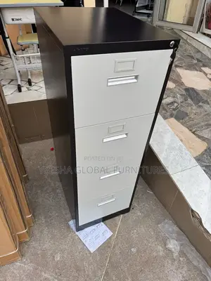 Four-Drawer Vertical Filing Cabinet