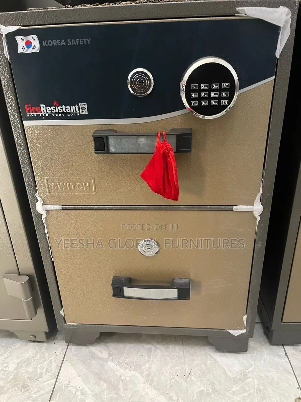 Switch 4-Drawer Fireproof Safe or a Digital Fireproof Cabinet.
