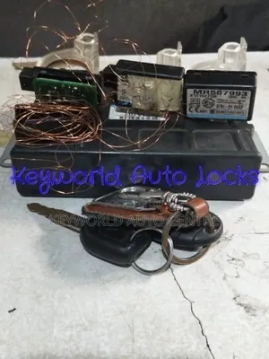 Mitsubishi Pajero 2012 Immobilizer Damaged Replacement Was Successful