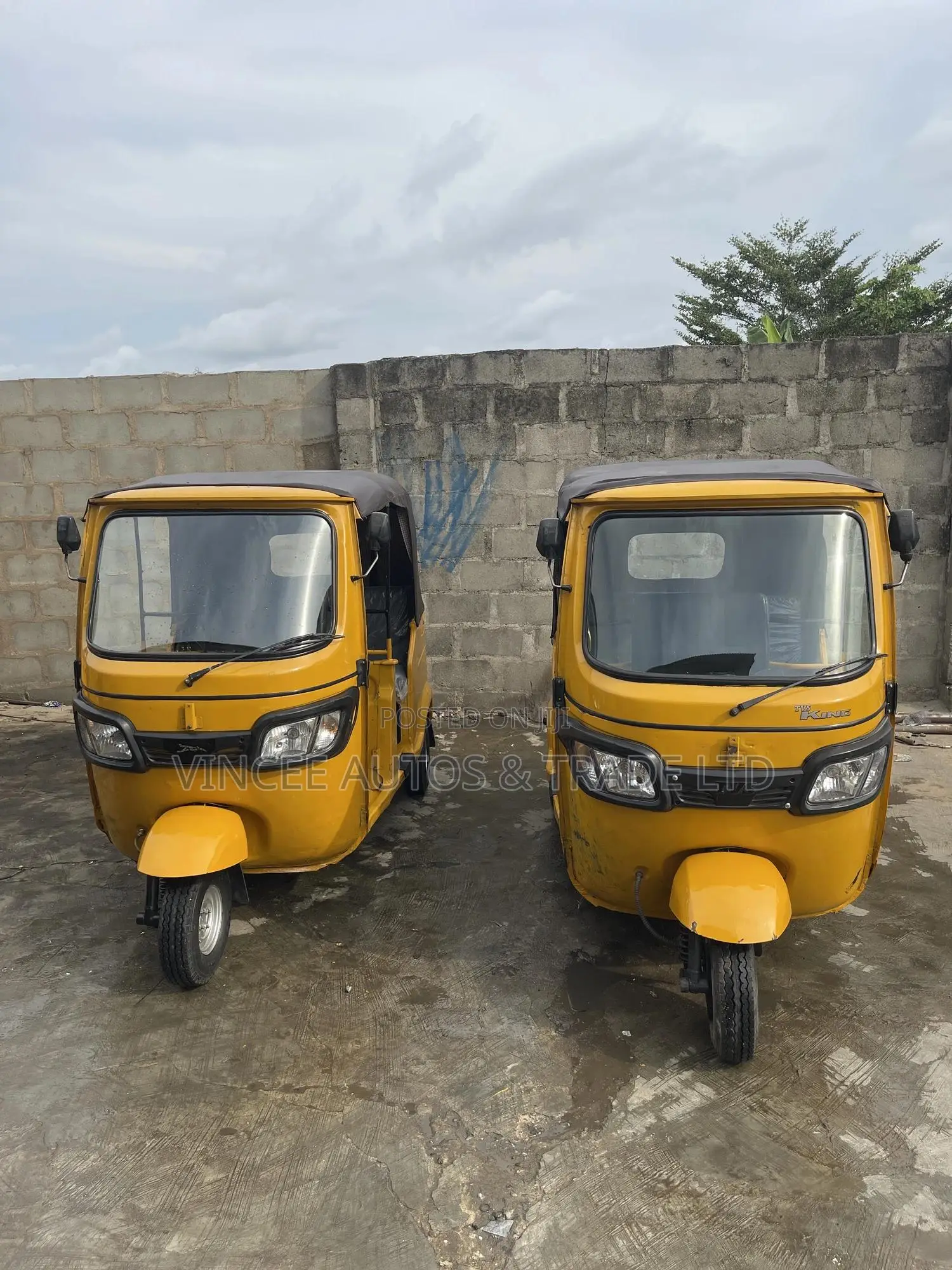 TVS King Cargo 2024 Yellow