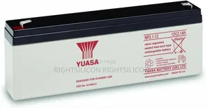 Usa Yuasa Np2.1-12, 12v 2.1ah (As 2.3ah) Burglar Alarm Battery