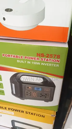 150 Watts Portable Power Station With 40 Watts Pannel
