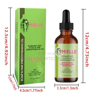 Mint Rosemary Hair Growth and Strengthening Oil 59ml
