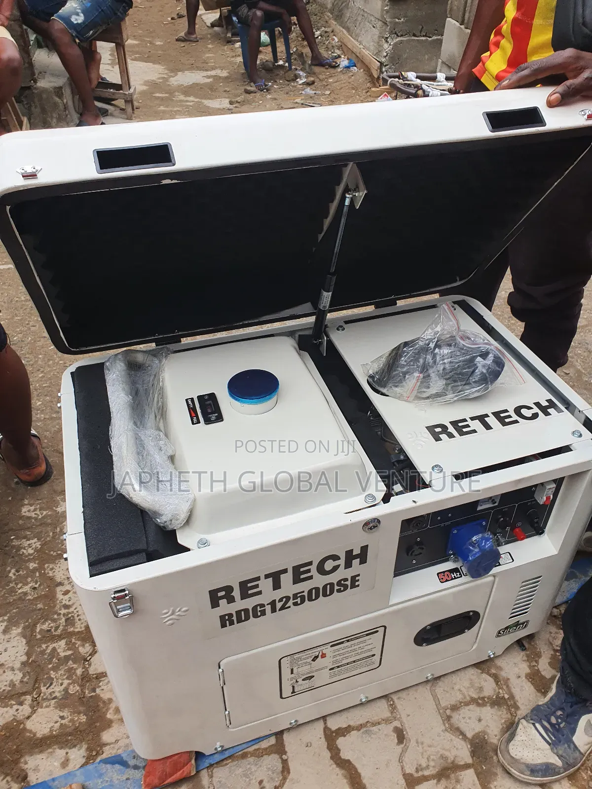 Retech Rdg12500se Low Noise Diesel Generator