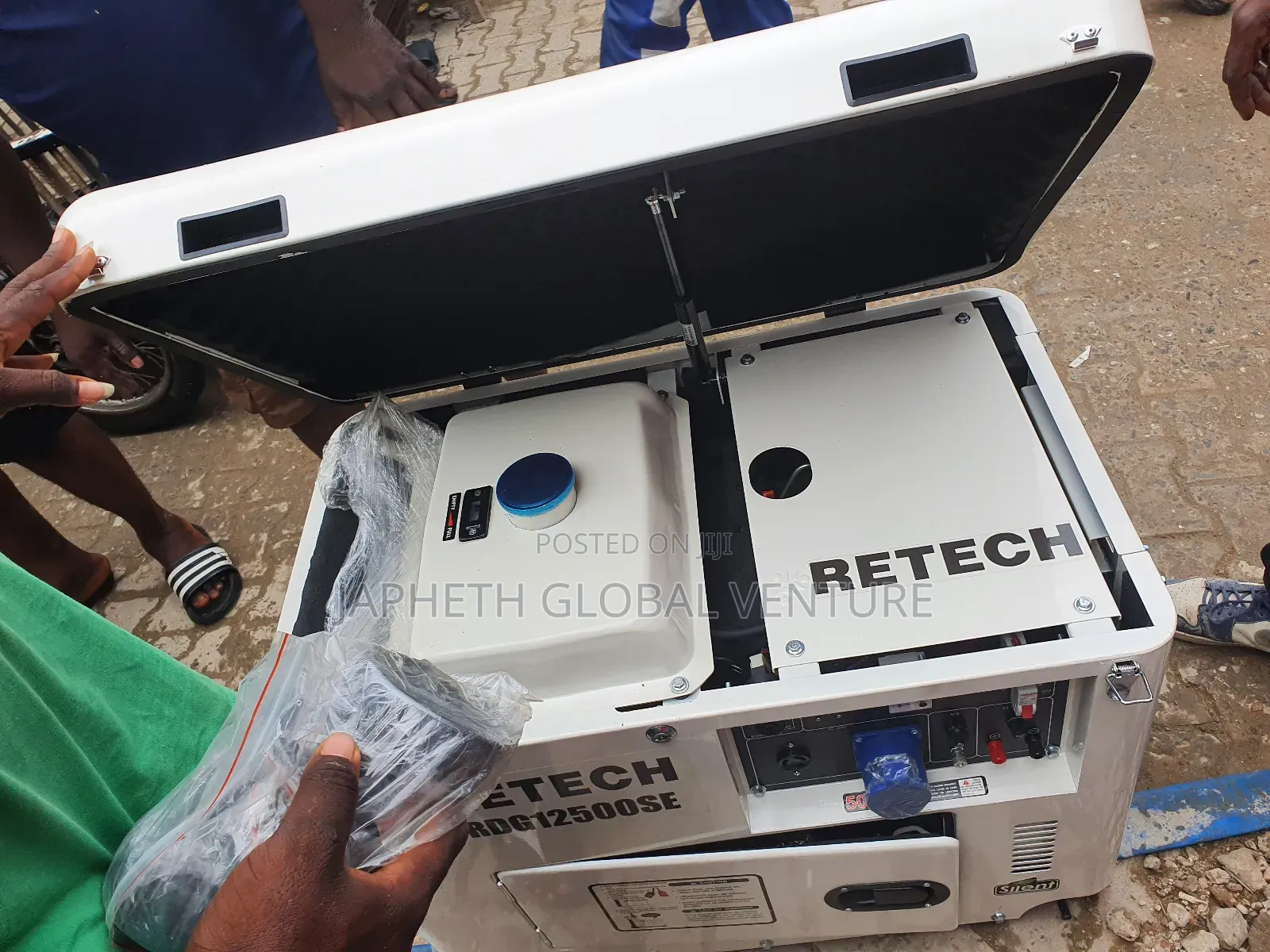 Long Lasting Retech Soundproof Generator