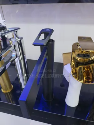 B21f Brass Black Basin Mixer