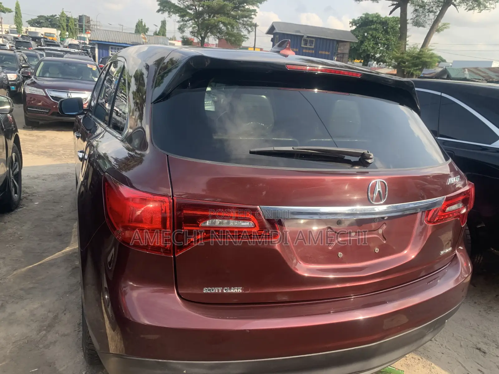 Acura MDX 2016 Red
