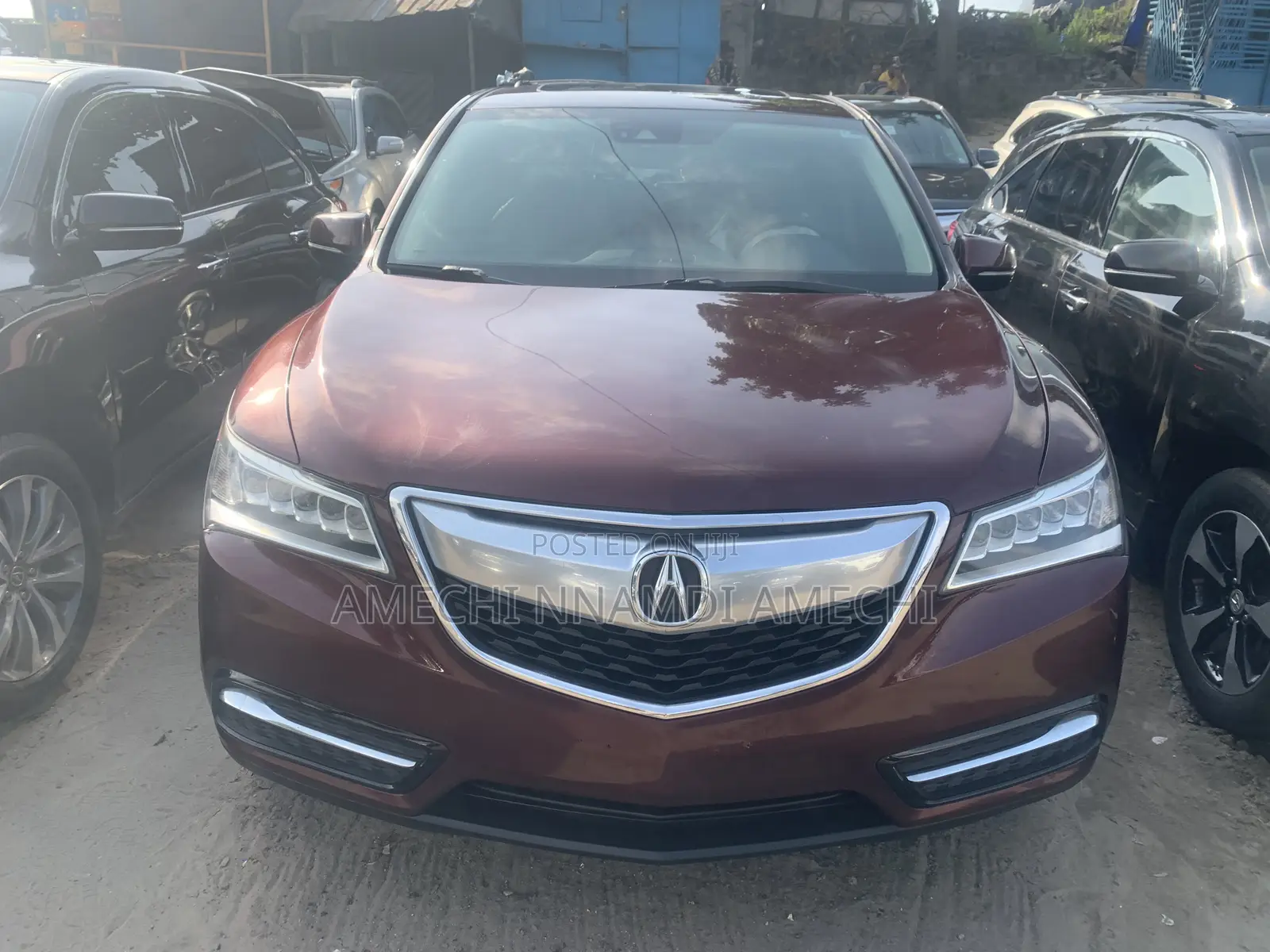 Acura MDX 2016 Red