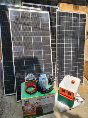 Total Package of Cola 3.6kwh Solar Generator With 4 Solar Panels
