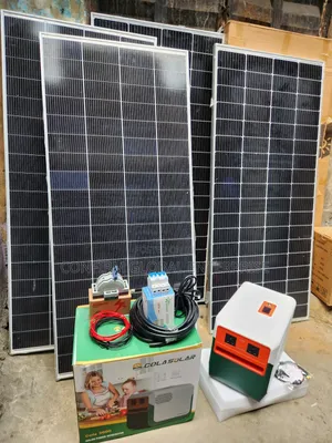 All in One Cola 3.6kwh Solar Generator + Accessories for Installation