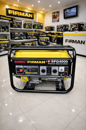 4.5kva Sumec Firman Spg4000 Petrol Generator – Reliable Power Solution