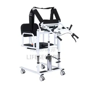 Multi-Function Patient Transfer Chair With Commode and Lift Assist