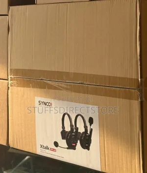 Synco Xtalk Xpro9 Wireless Intercom System With 9 Single-Ear Headsets