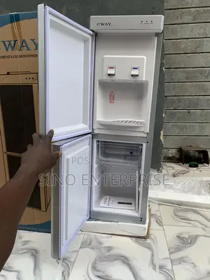 Cway Water Dispenser Hot and Cold With Fridge