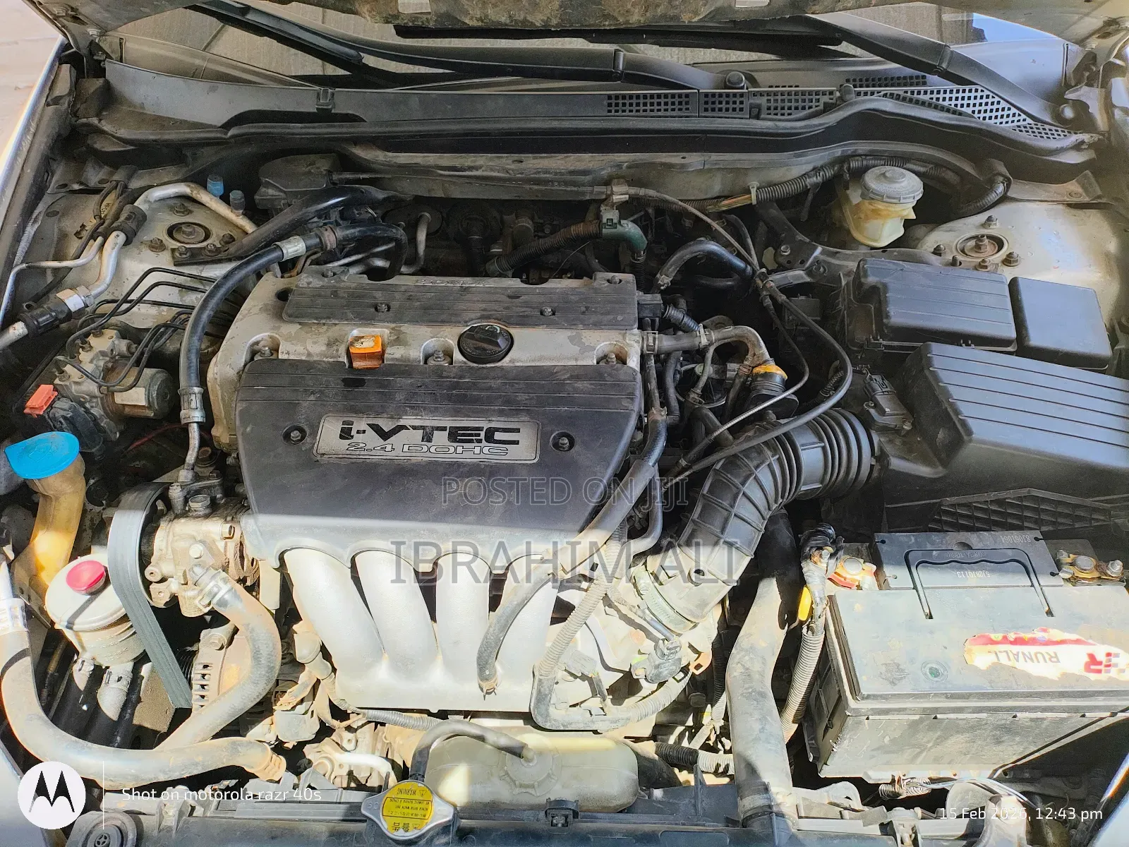 Honda Accord 2.4 Type S Automatic 2005 Silver