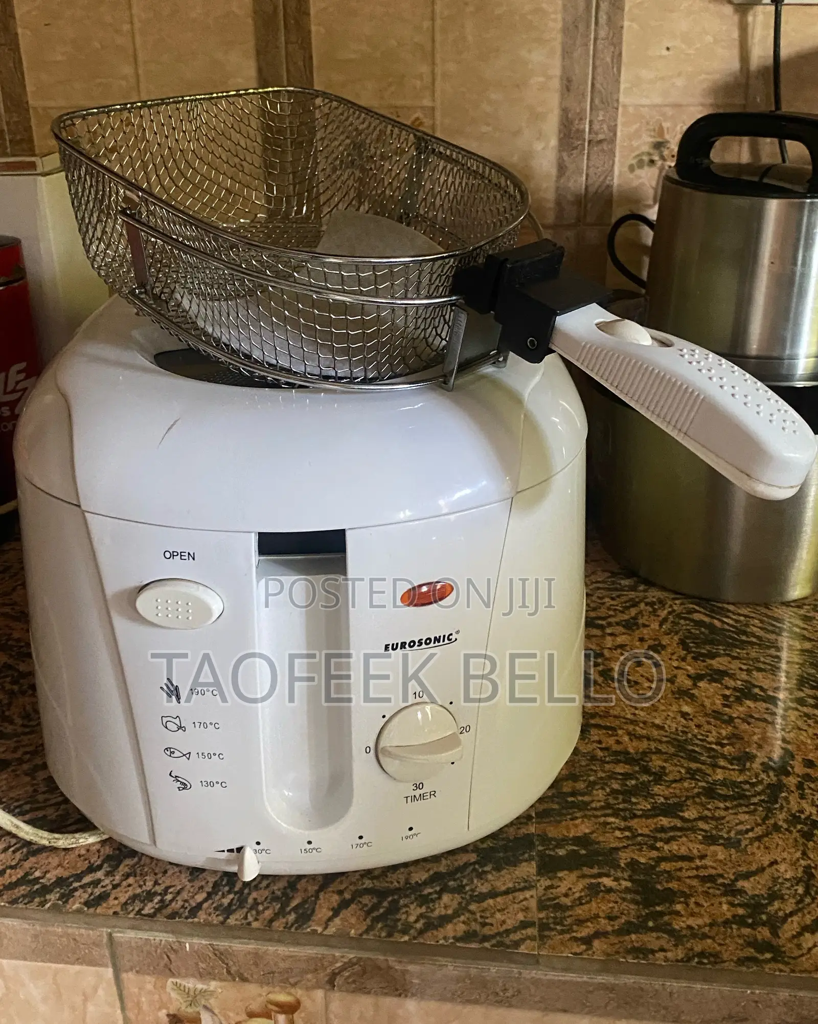 3 Litres Eurosonic Deep Fryer