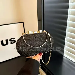 Elegant Bow Clasp Outing Clutch Purse
