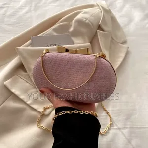 Elegant Bow Clasp Outing Clutch Purse