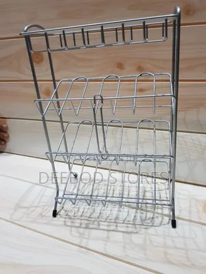 3 Tier Stainless Steel Table Top Caddy Rack