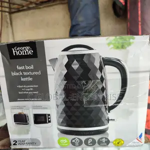 George Home Fast Boil Textured Kettle Electric Jug - 1.7l