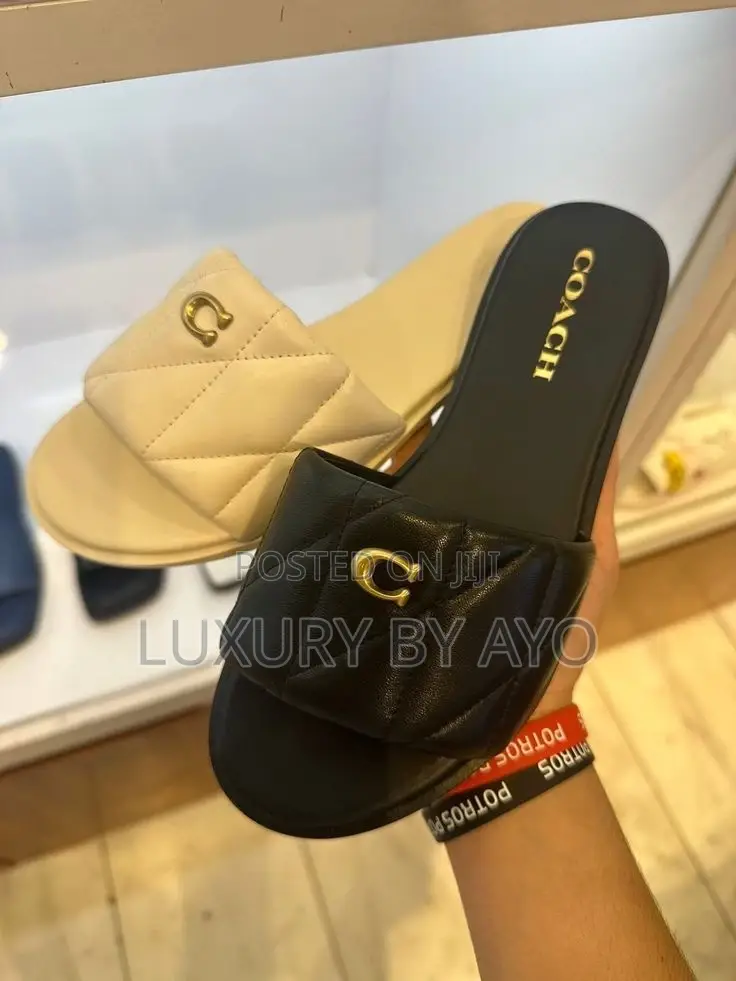 Luxury Coach Bag and Slippers