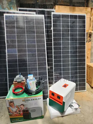 Complete Package of 1.2kva Solar Generator With 3.6kwh Lithium Battery