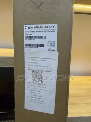 New Laptop MSI Creator A16 AI+ 32GB AMD Ryzen 9 SSD 2T